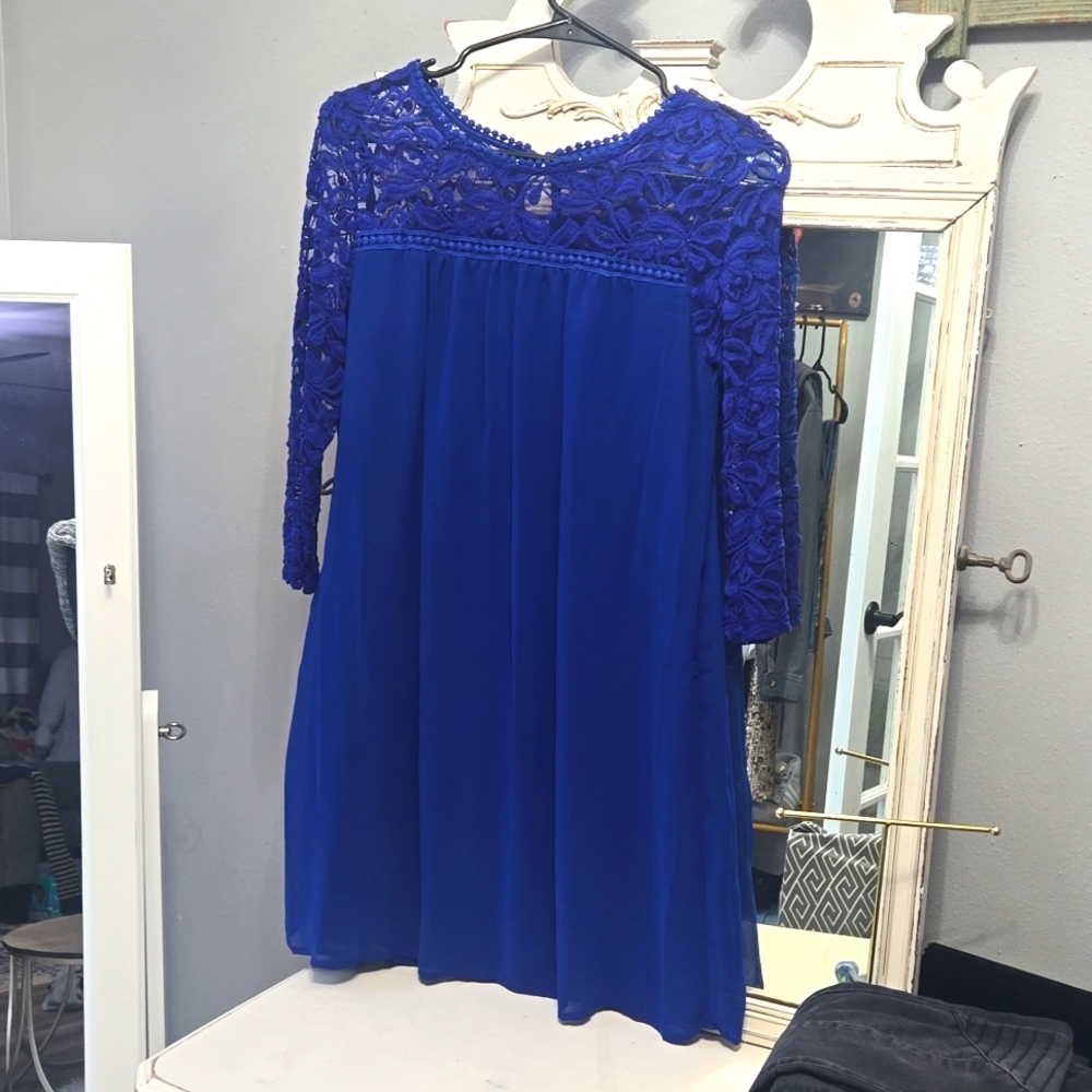 Womens Dress with Lace detail